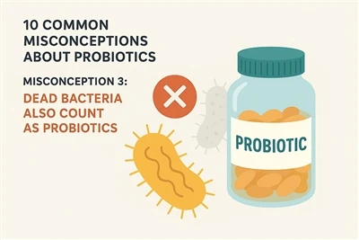 10 algengar ranghugmyndir um probiotics - misskilningur 3: Dauðar bakteríur t...